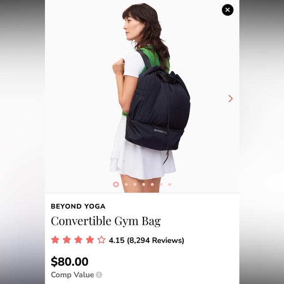 BEYOND YOGA Convertible Gym Bag - Picture 5 of 5